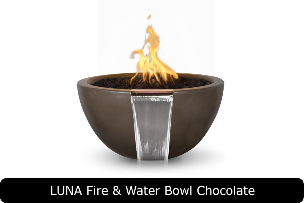The Outdoor Plus Luna Round Fire & Water Bowl