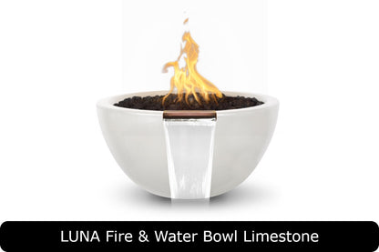 The Outdoor Plus Luna Round Fire & Water Bowl