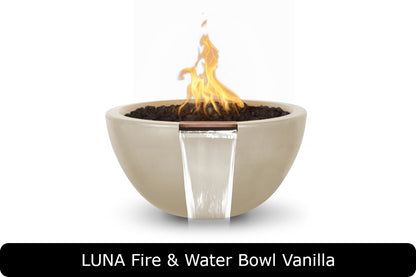 The Outdoor Plus Luna Round Fire & Water Bowl