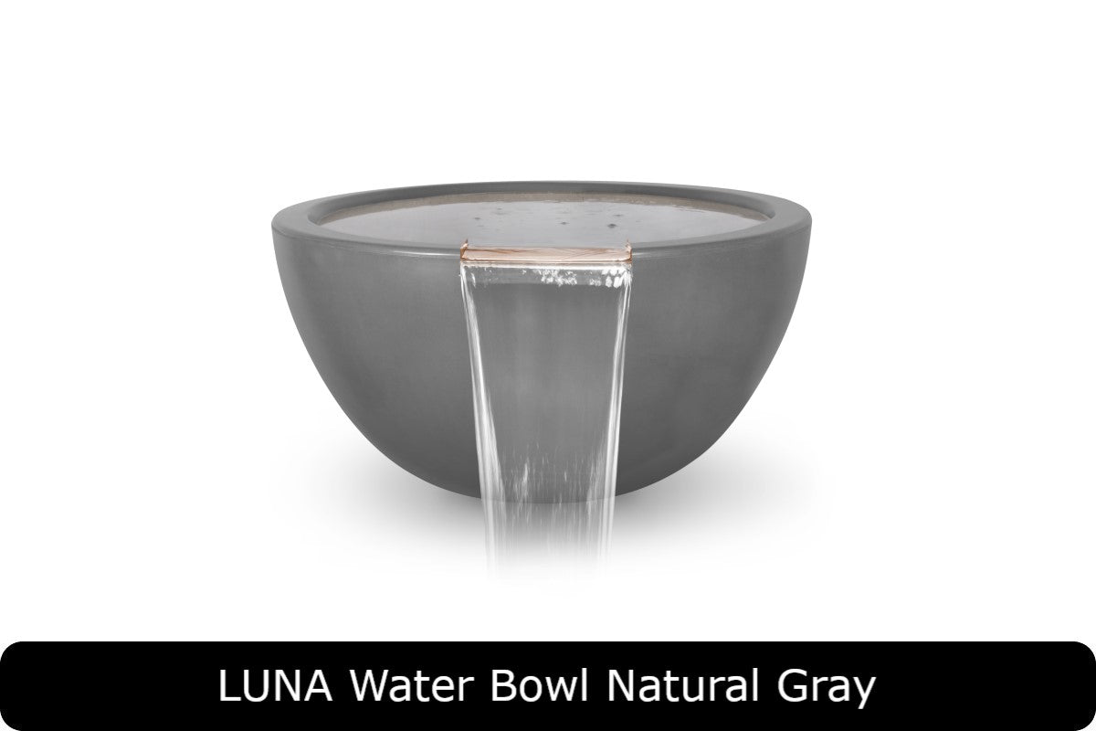 The Outdoor Plus Luna Round Water Bowl