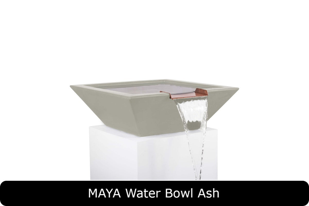 The Outdoor Plus Maya Square Water Bowl