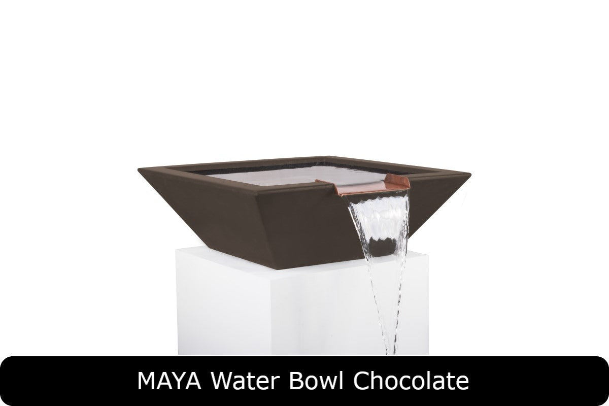 The Outdoor Plus Maya Square Water Bowl