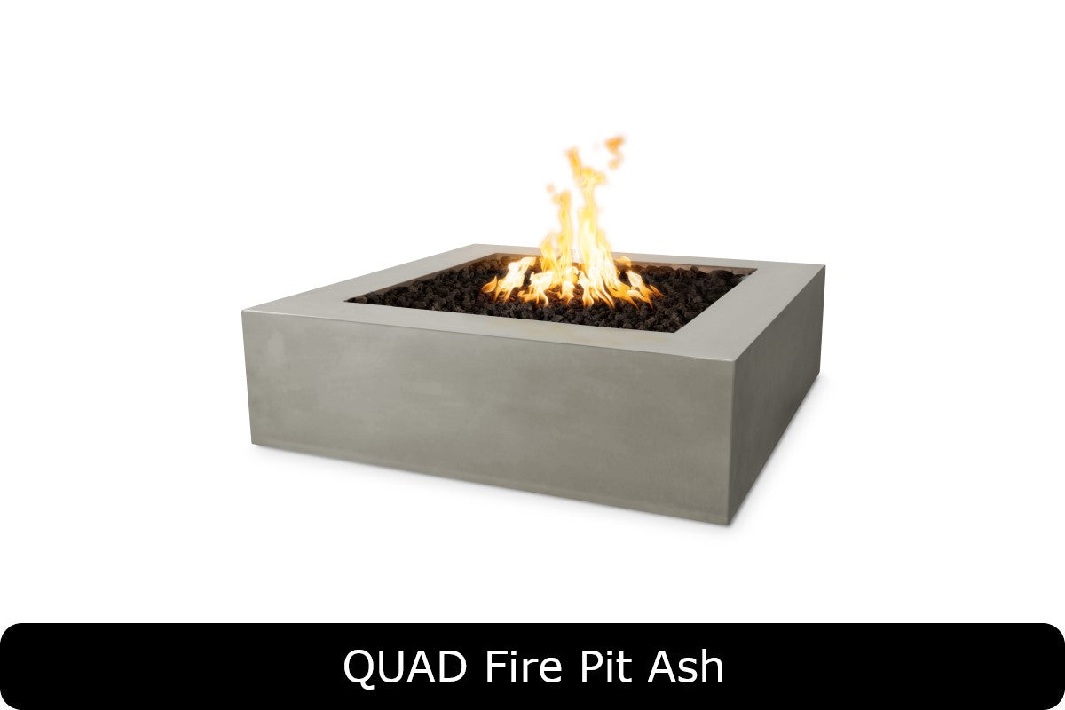 The Outdoor Plus Carmen Rectangle Gas Fire Pit
