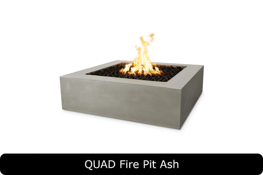 The Outdoor Plus Quad Square Gas Fire Pit