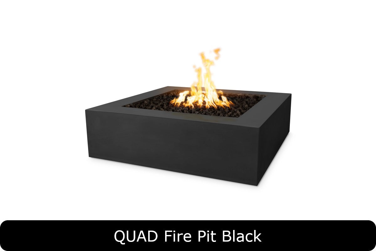 The Outdoor Plus Carmen Rectangle Gas Fire Pit