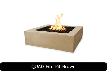 The Outdoor Plus Carmen Rectangle Gas Fire Pit