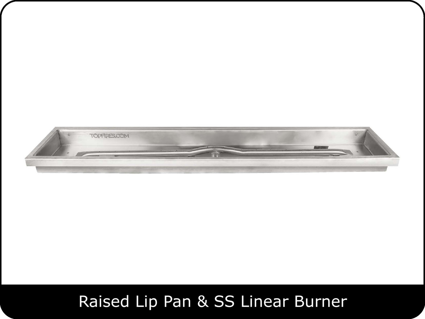 Rectangular Fire Pit Pans & Burner Kit