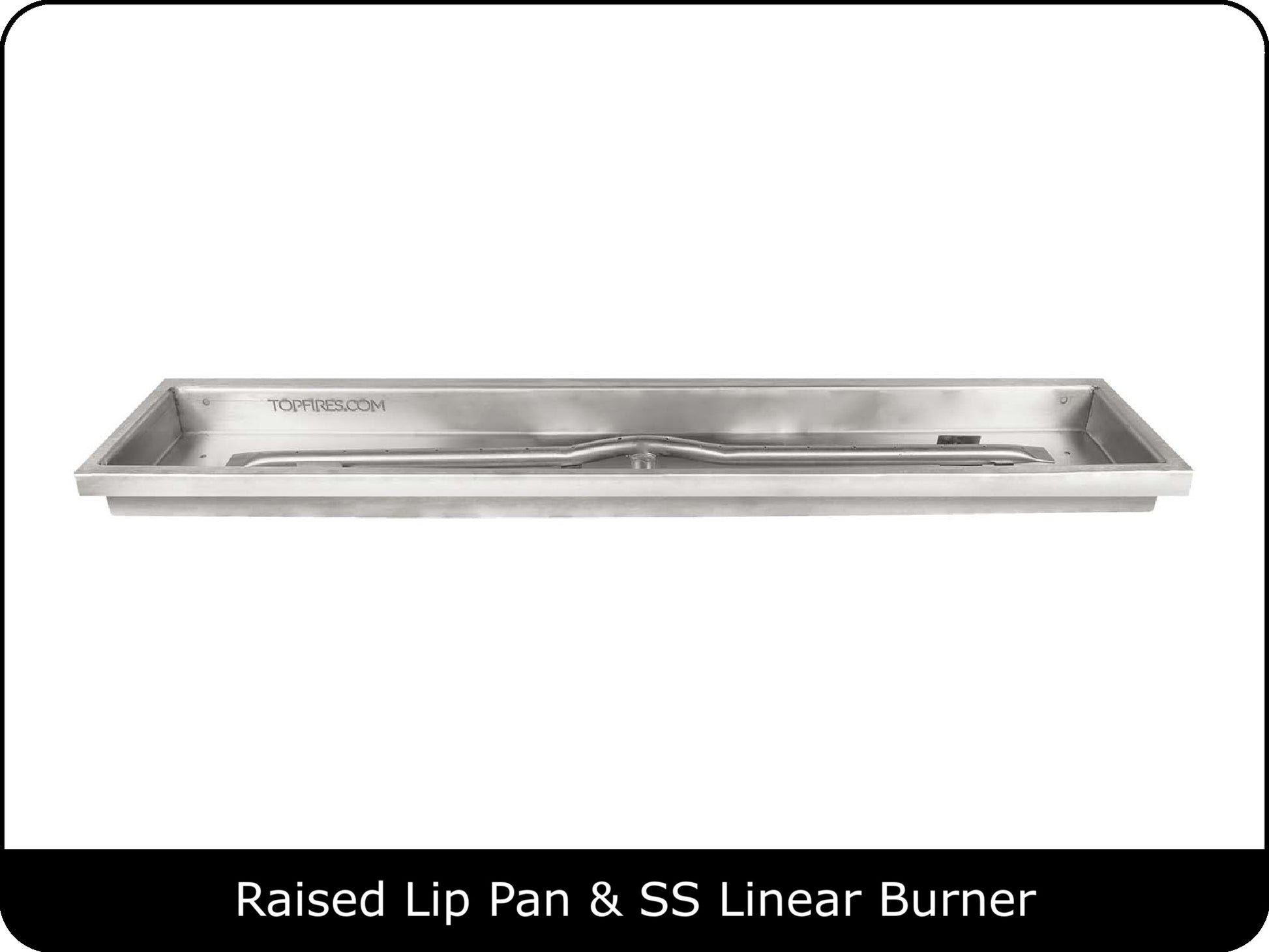 Rectangular Fire Pit Pans & Burner Kit