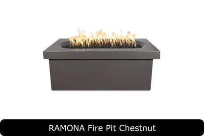 The Outdoor Plus Ramona 60in Rectangle Gas Fire Table