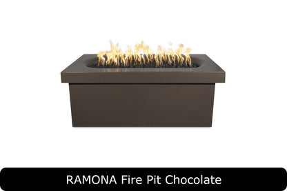 The Outdoor Plus Ramona 60in Rectangle Gas Fire Table