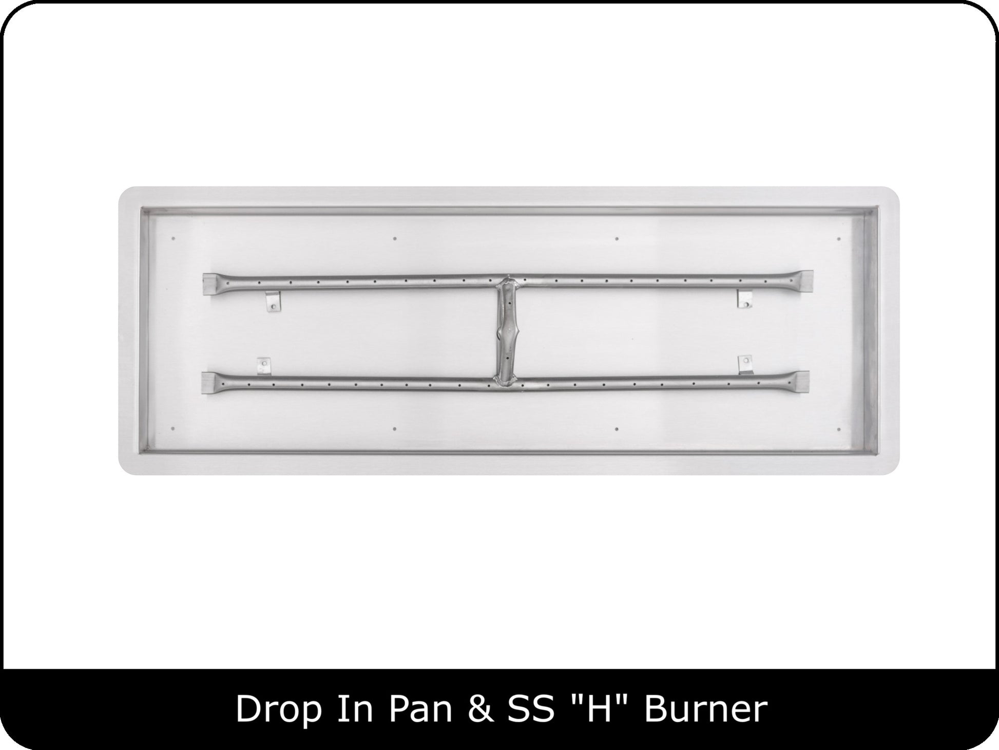 Rectangular Drop In Pan & Burner Kits