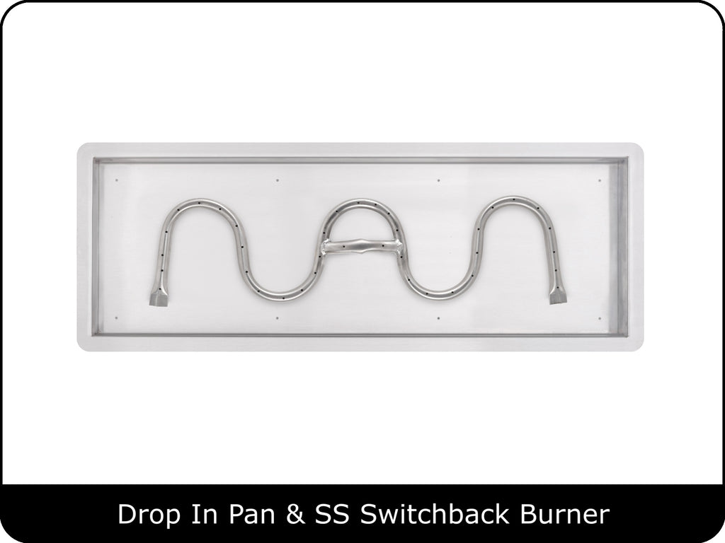Rectangular Drop In Pan & Burner Kits
