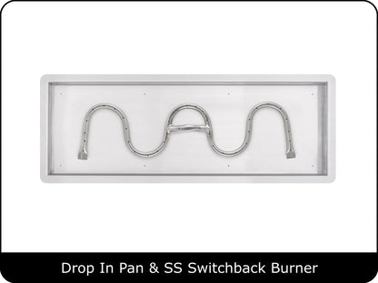 Rectangular Drop In Pan & Burner Kits