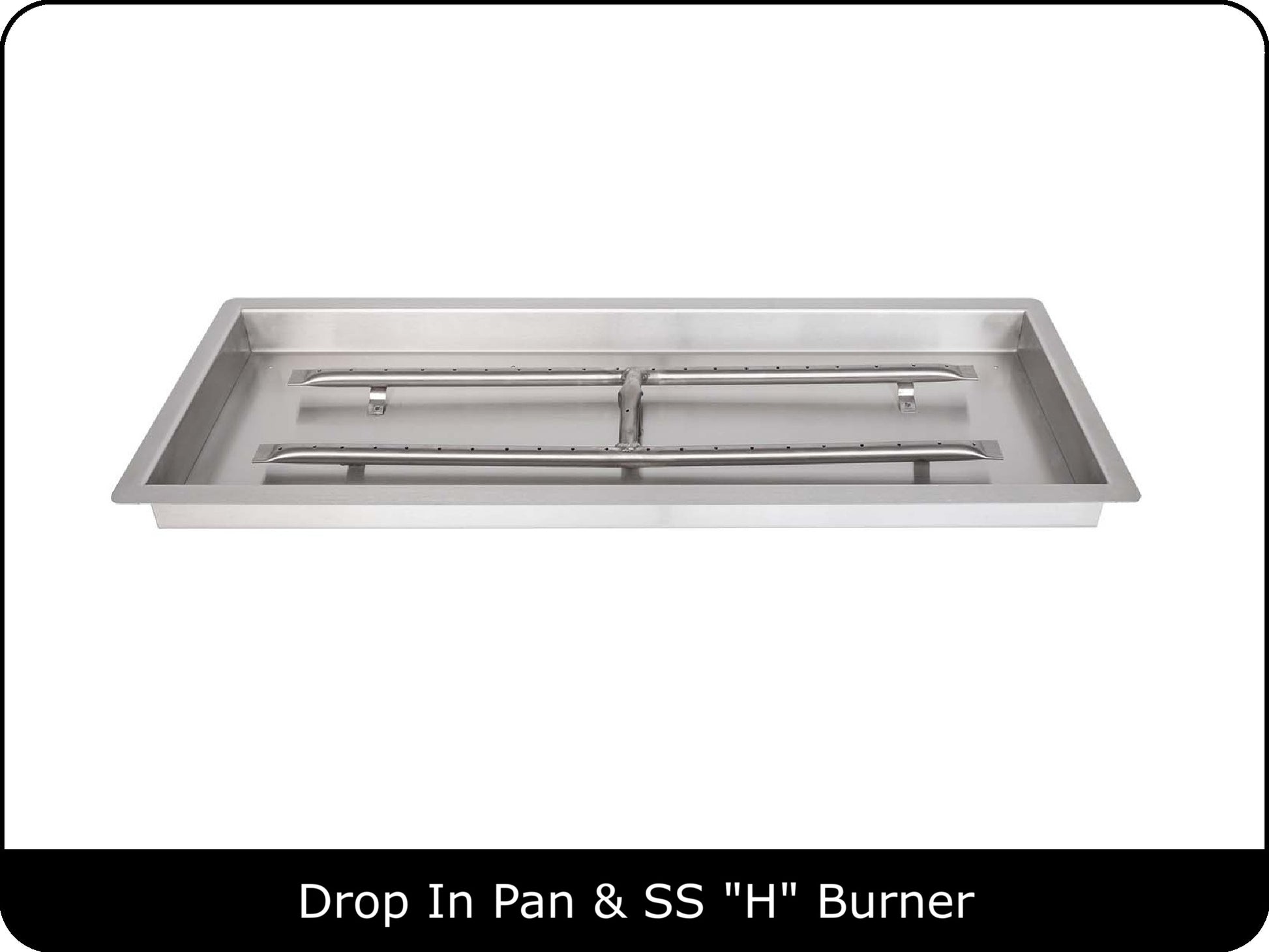 Rectangular Drop In Pan & Burner Kits