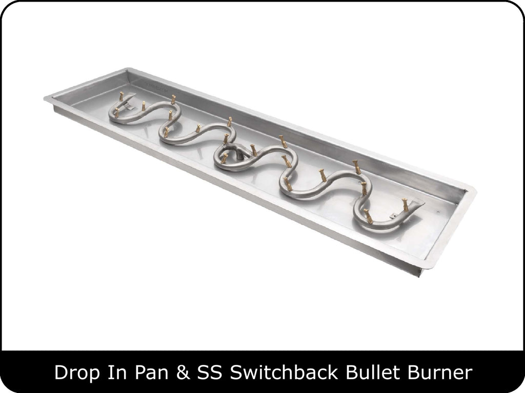 Rectangular Drop In Pan & Burner Kits