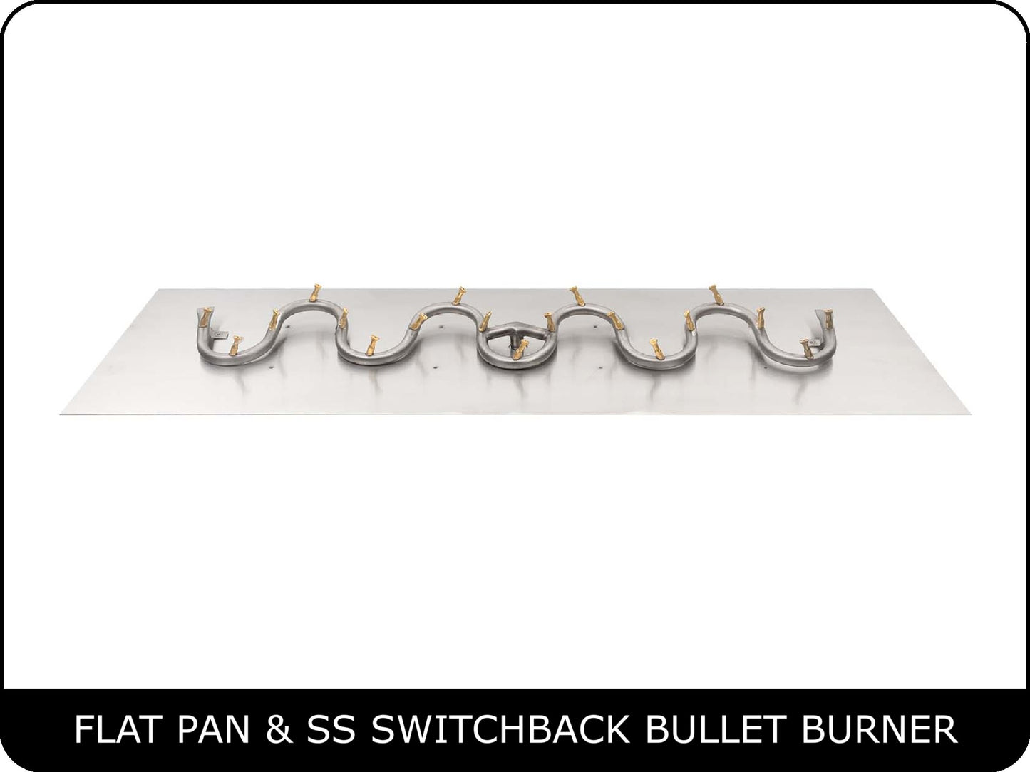 Rectangular Flat Pan & Burner Kits