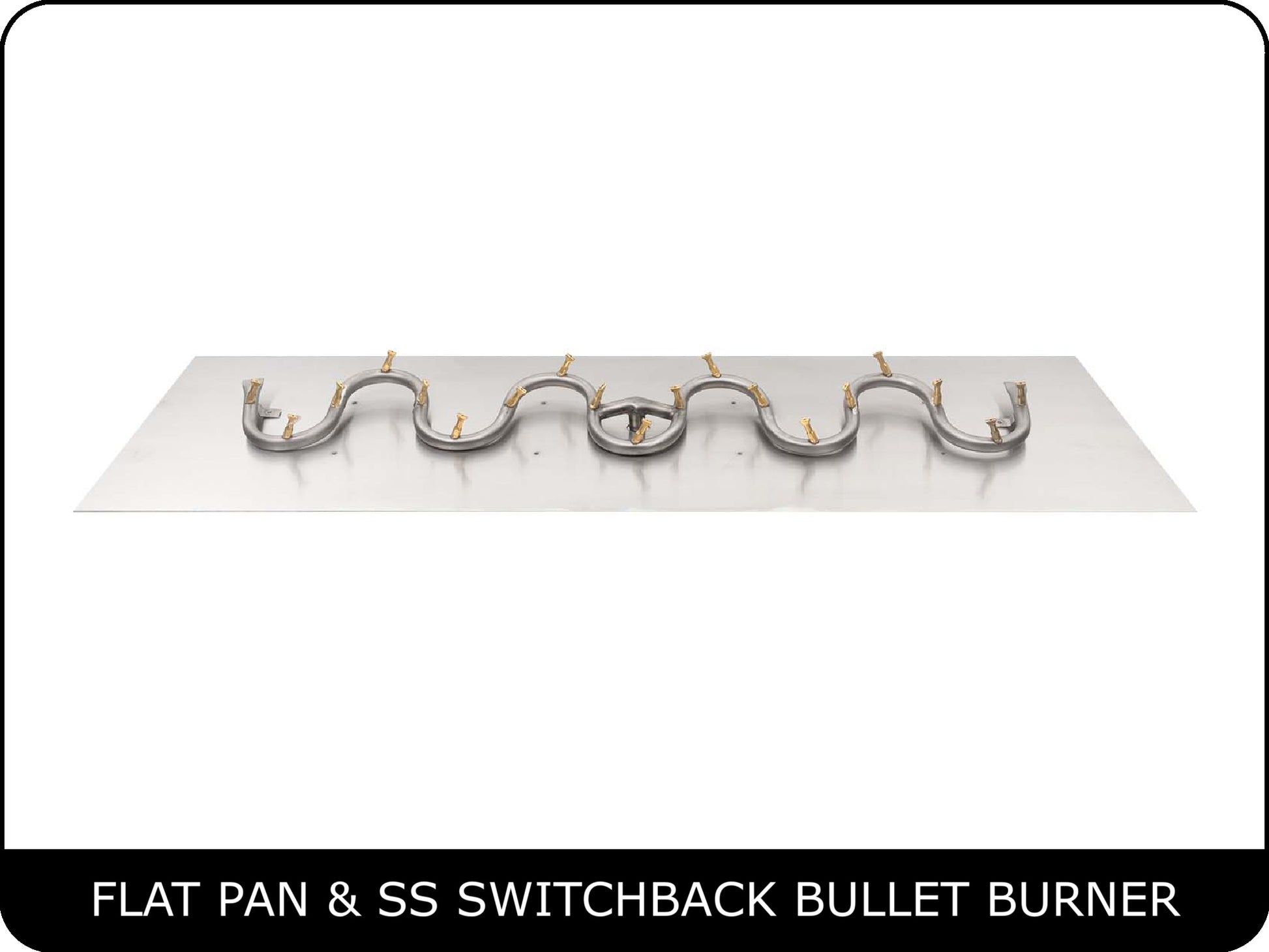 Rectangular Flat Pan & Burner Kits