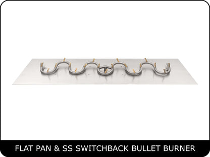 Rectangular Flat Pan & Burner Kits