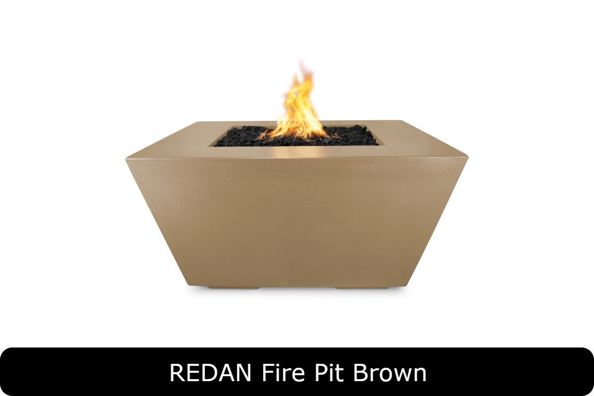 The Outdoor Plus Redan Square Gas Fire Pit
