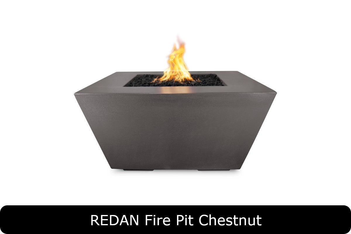 The Outdoor Plus Redan Square Gas Fire Pit