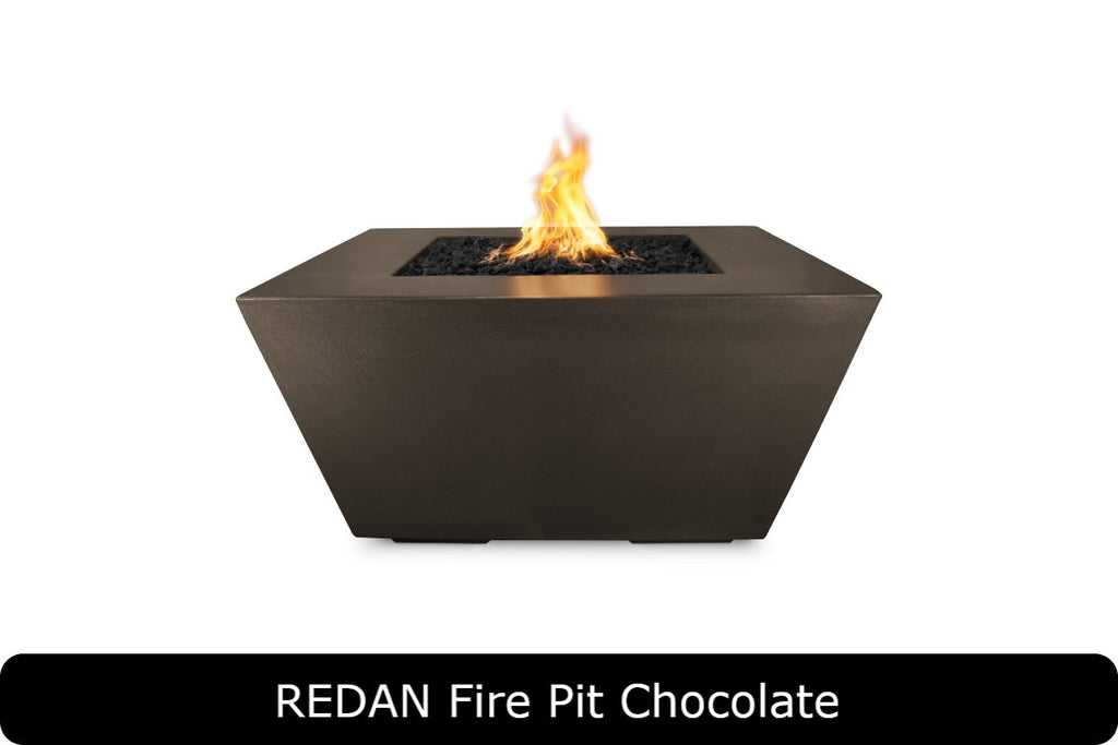 The Outdoor Plus Redan Gas Fire Pit Square