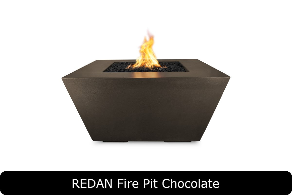 The Outdoor Plus Redan Square Gas Fire Pit