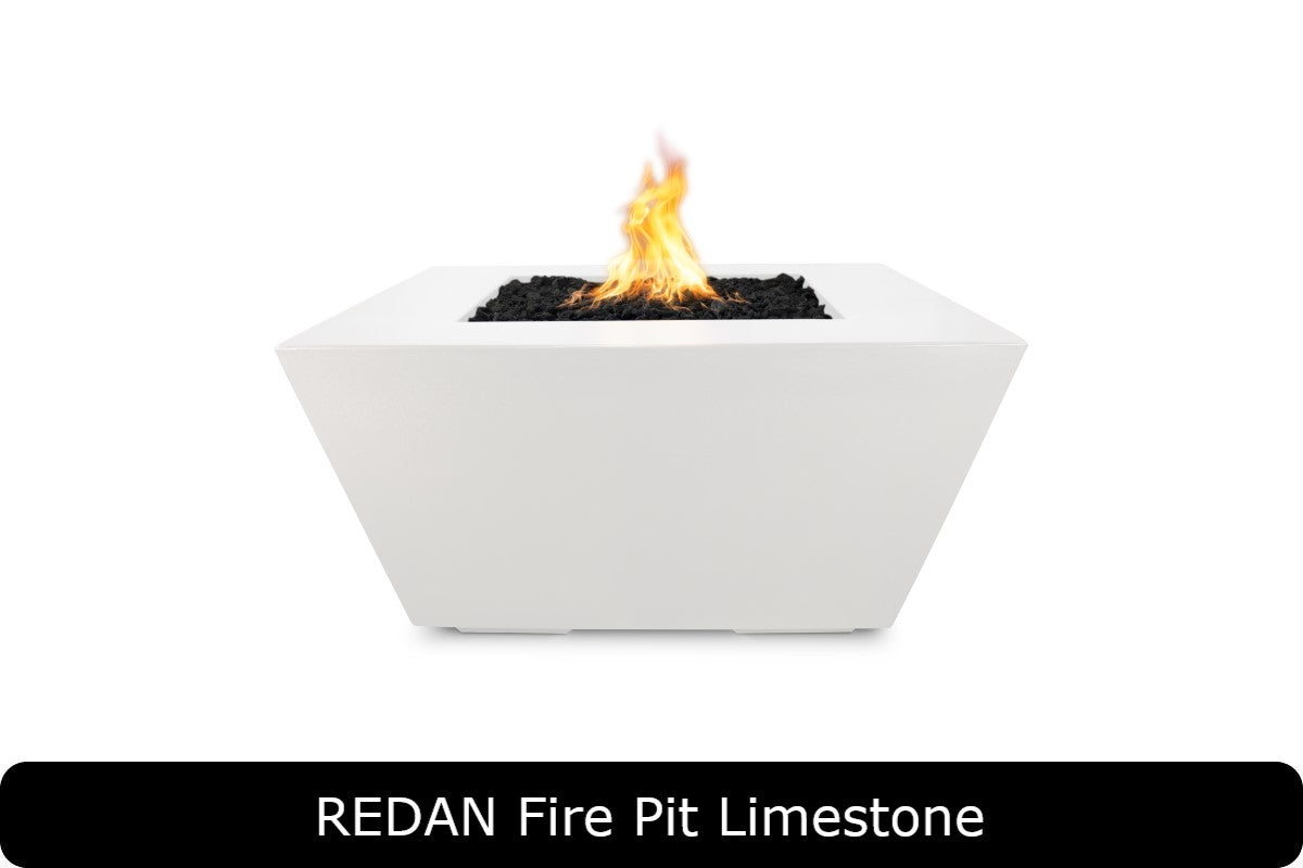 The Outdoor Plus Redan Square Gas Fire Pit