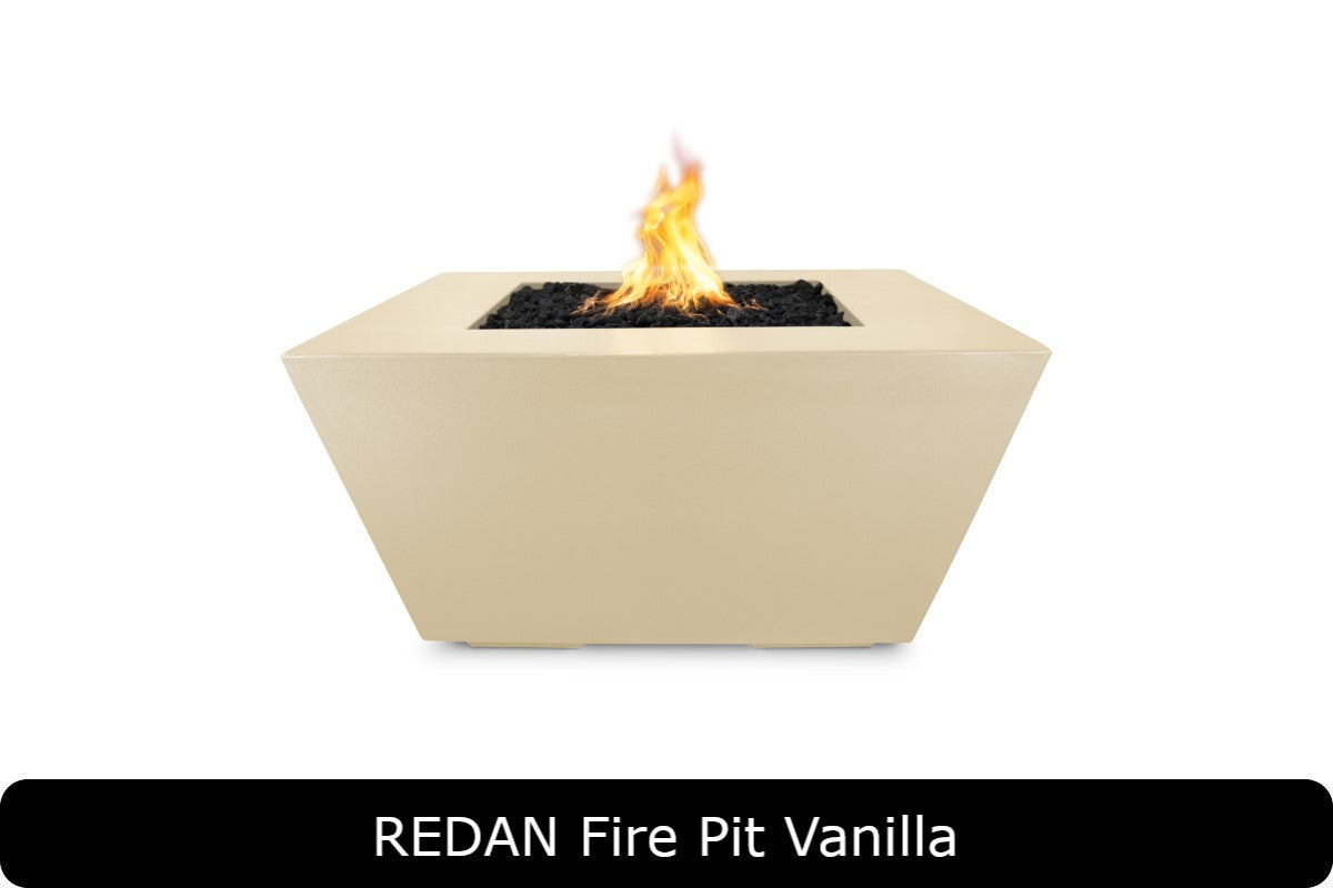 The Outdoor Plus Redan Square Gas Fire Pit