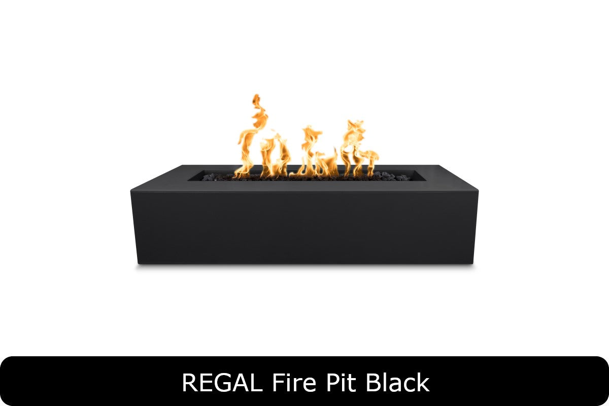 The Outdoor Plus Regal Gas Fire Pit Rectangular