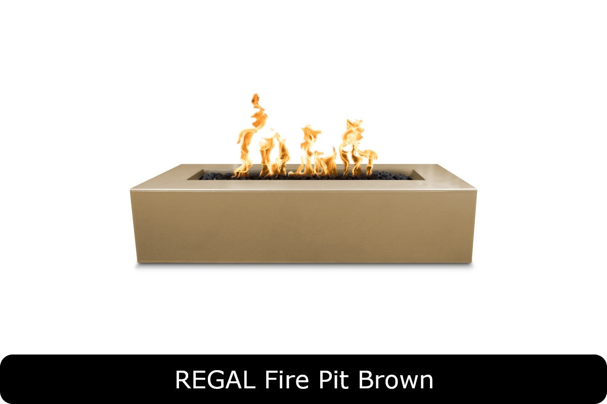 The Outdoor Plus Regal Gas Fire Pit Rectangular