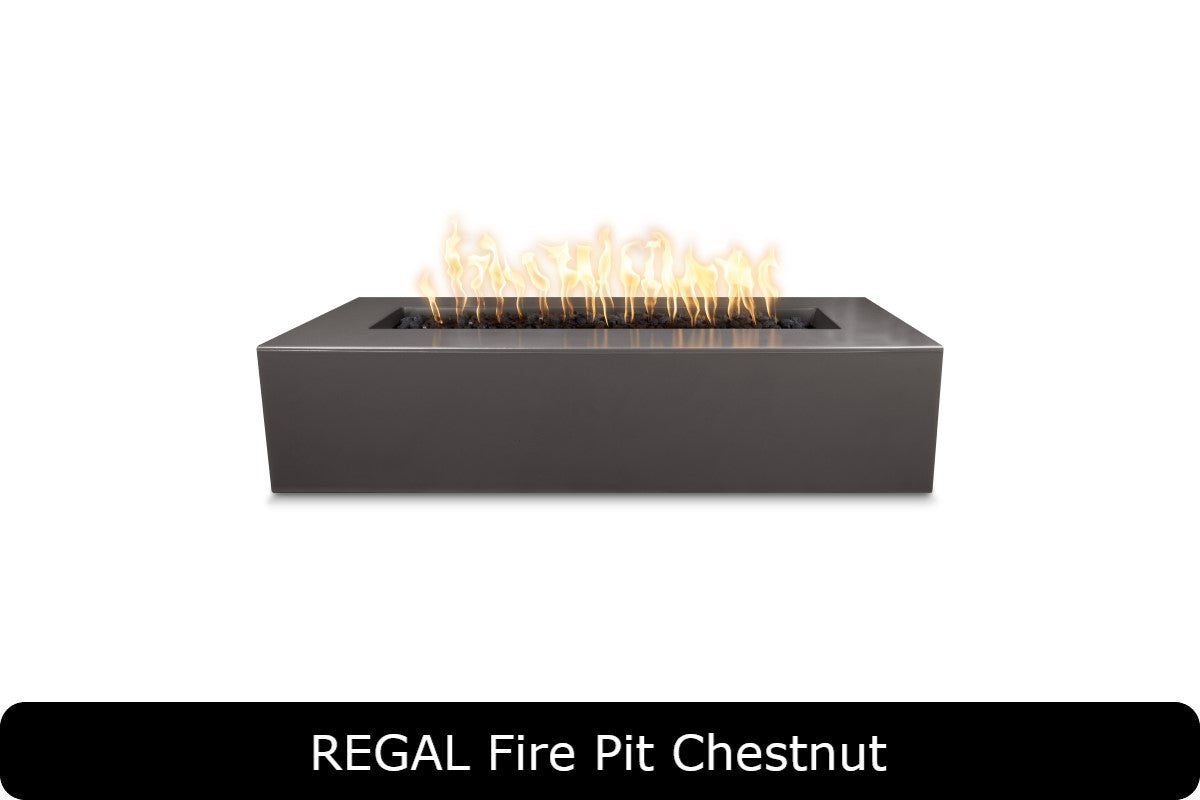 The Outdoor Plus Regal Gas Fire Pit Rectangular