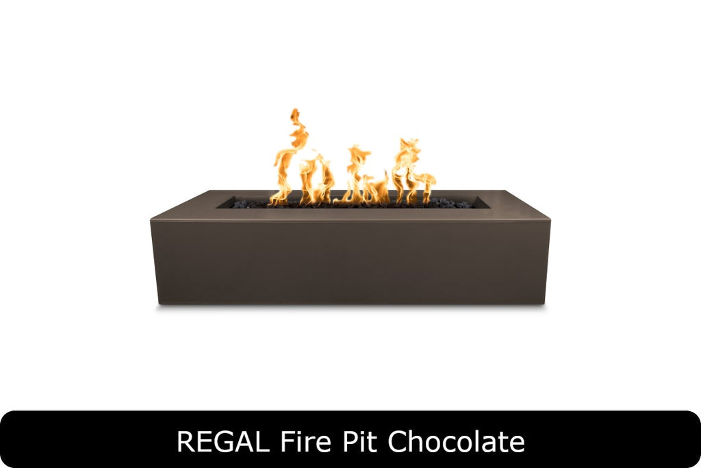 The Outdoor Plus Regal Gas Fire Pit Rectangular