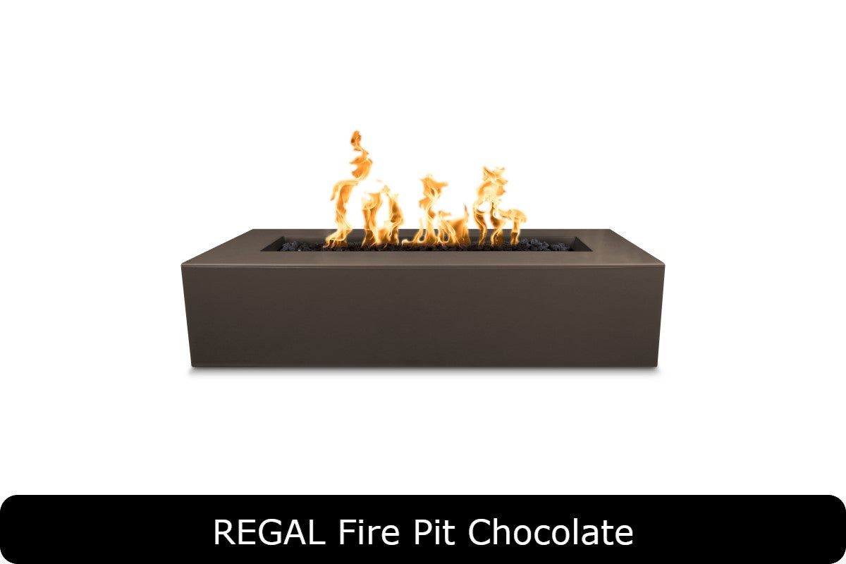 The Outdoor Plus Regal Gas Fire Pit Rectangular