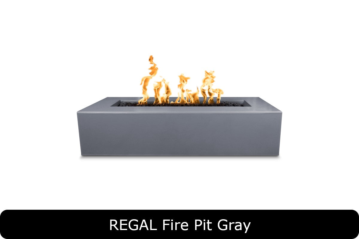 The Outdoor Plus Regal Gas Fire Pit Rectangular