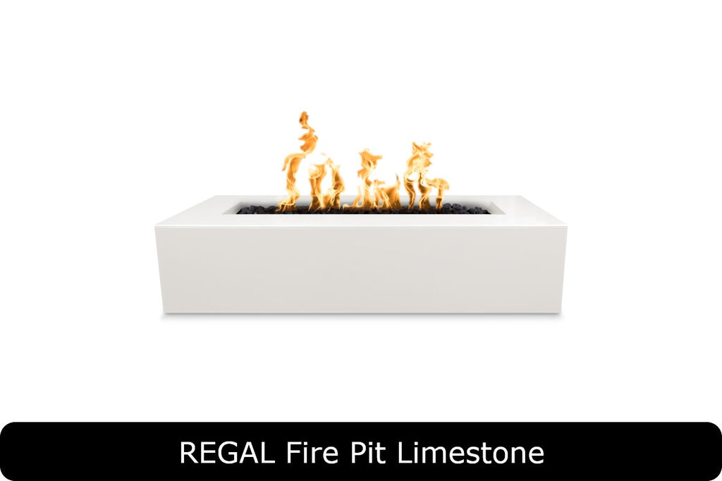 The Outdoor Plus Regal Gas Fire Pit Rectangular