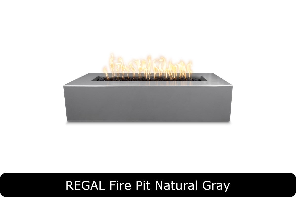 The Outdoor Plus Regal Gas Fire Pit Rectangular