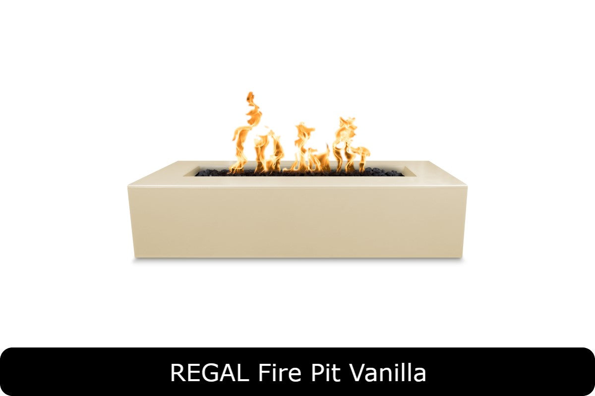 The Outdoor Plus Regal Gas Fire Pit Rectangular