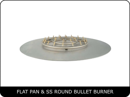 Round Flat Pan & Burner Kits