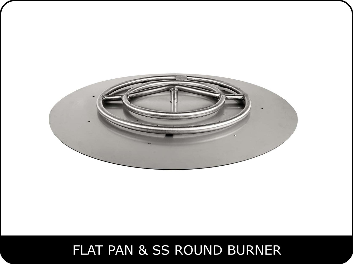 Round Flat Pan & Burner Kits
