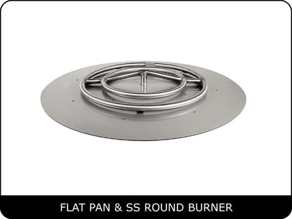 Round Flat Pan & Burner Kits