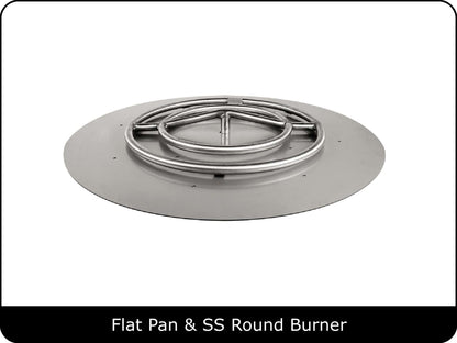 Round Drop In Pan & Burner Kits