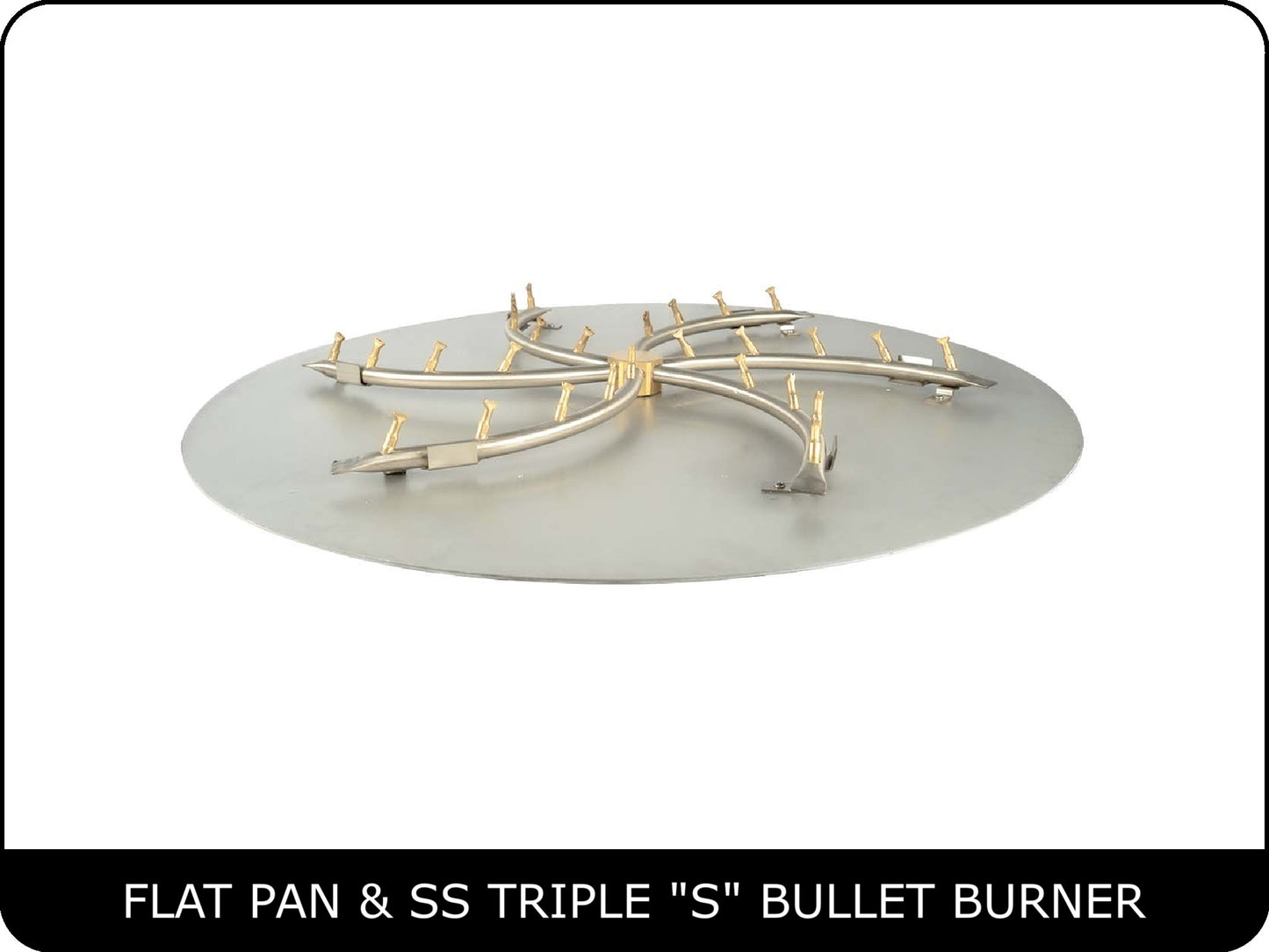 Round Flat Pan & Burner Kits