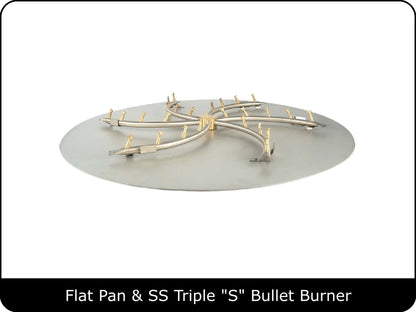 Round Drop In Pan & Burner Kits