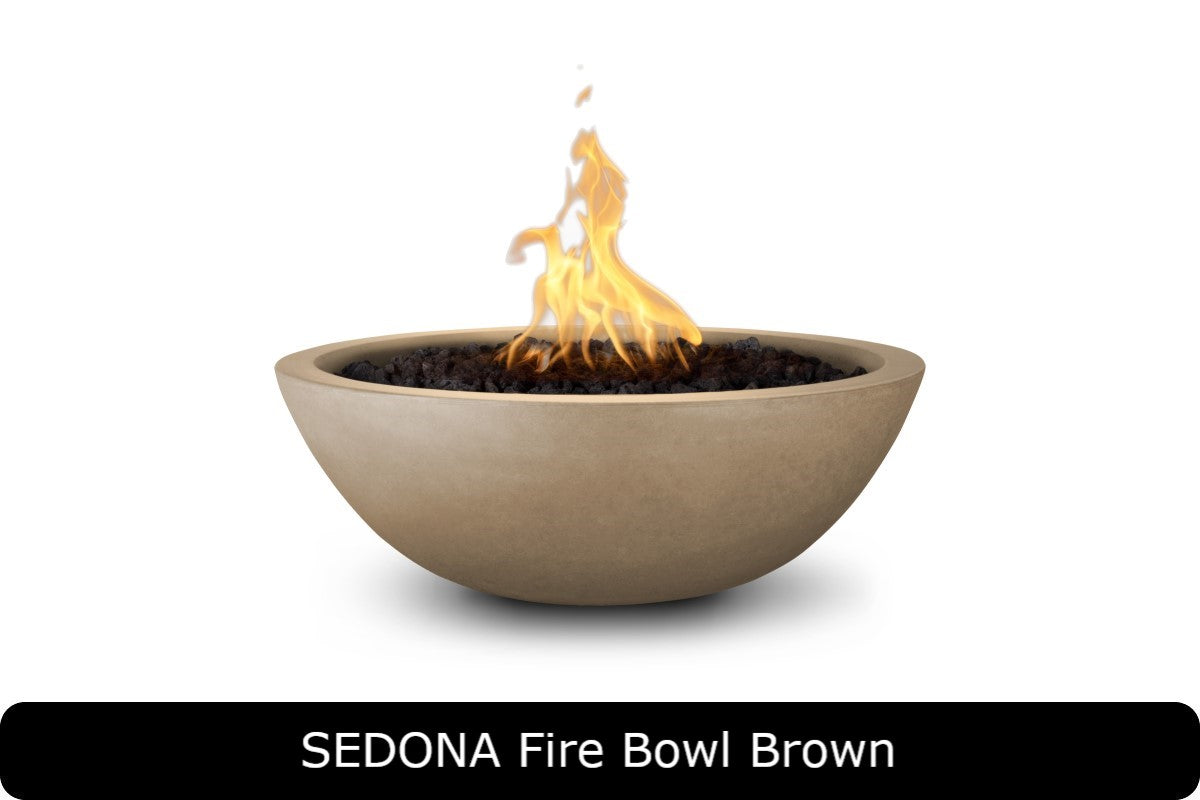 The Outdoor Plus Sedona Round Gas Fire Bowl