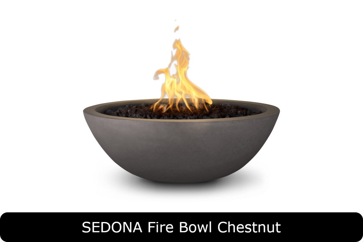The Outdoor Plus Sedona Round Gas Fire Bowl