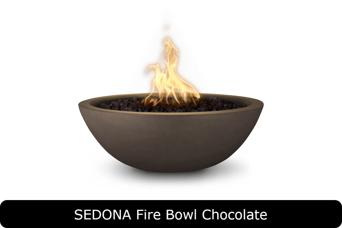 The Outdoor Plus Sedona Round Gas Fire Bowl