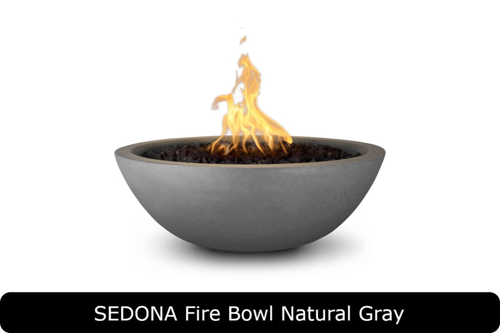 The Outdoor Plus Sedona Round Gas Fire Bowl