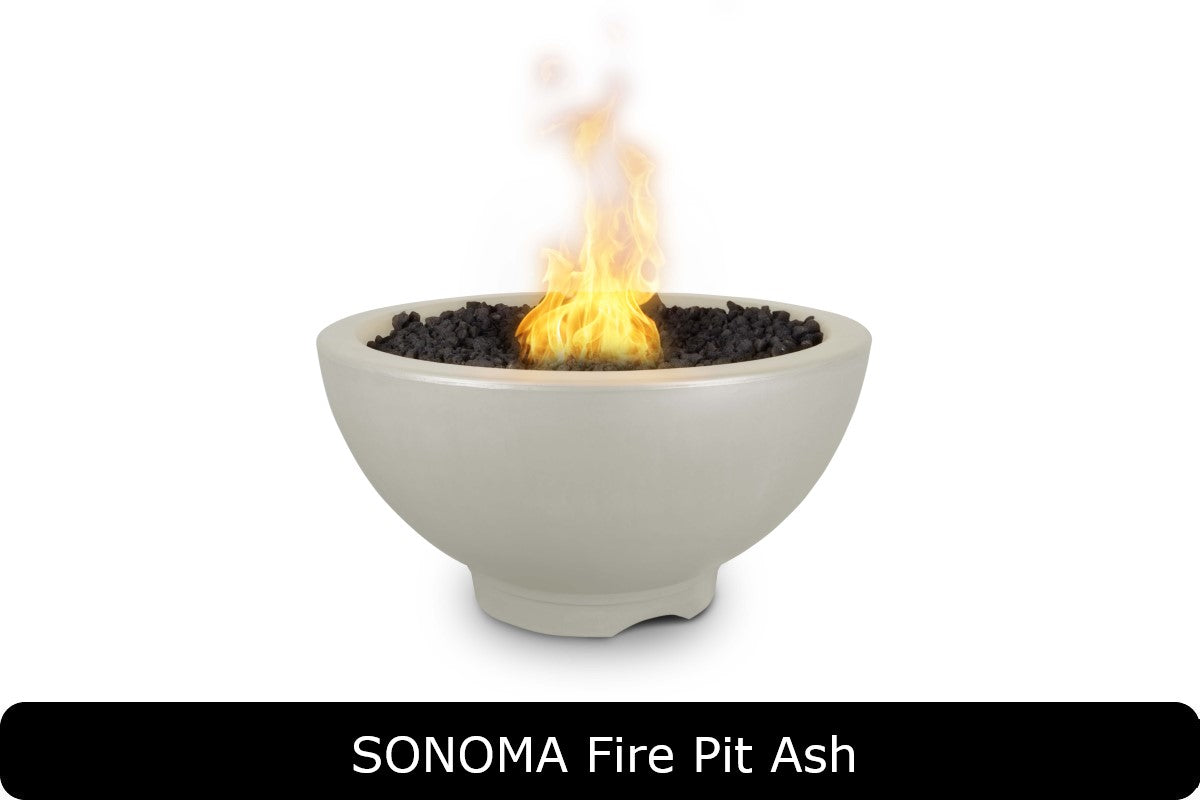 The Outdoor Plus Sonoma Gas Fire Pit Round