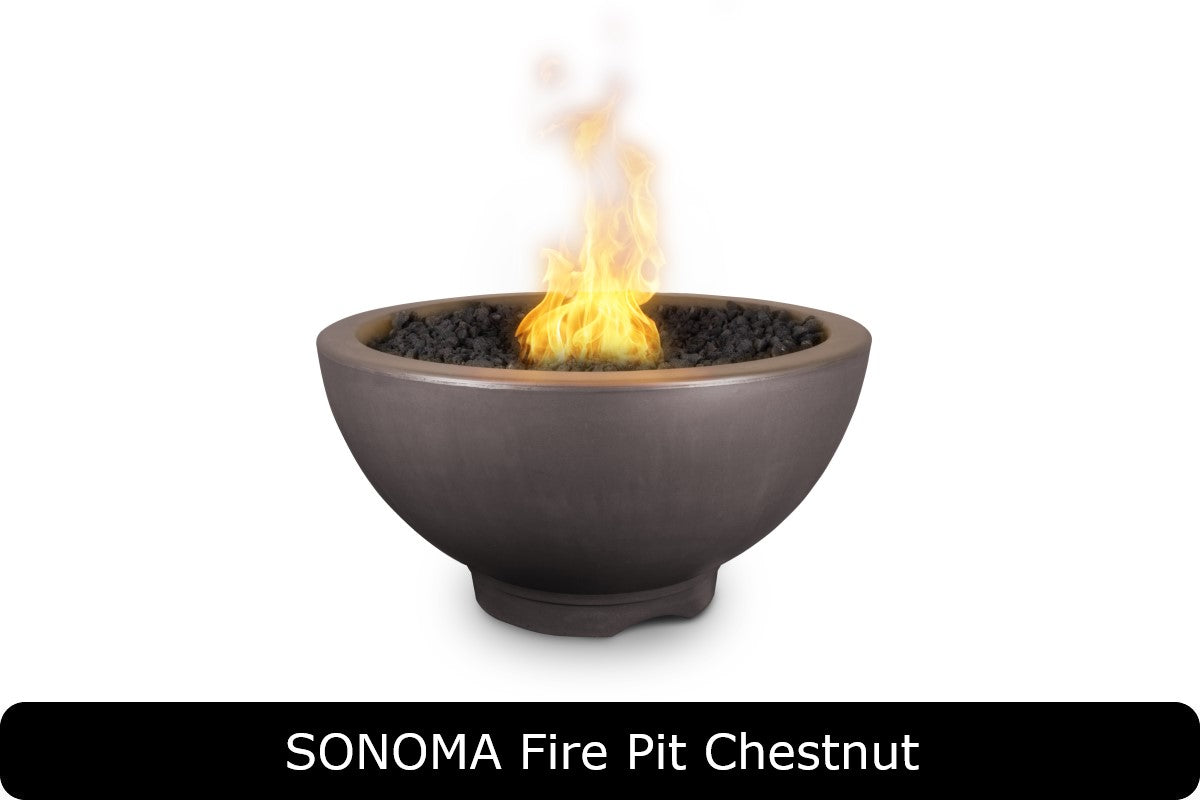 The Outdoor Plus Sonoma Gas Fire Pit Round