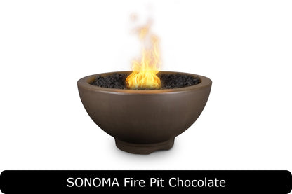 The Outdoor Plus Sonoma 38in Round Gas Fire Pit